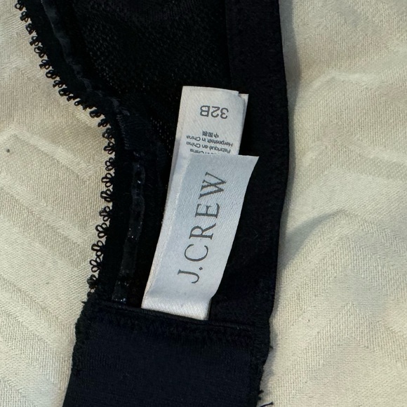 JCREW ADJUSTABLE BLACK BRA SZ 32B - Picture 6 of 7